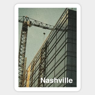 Nashville Crane Sticker